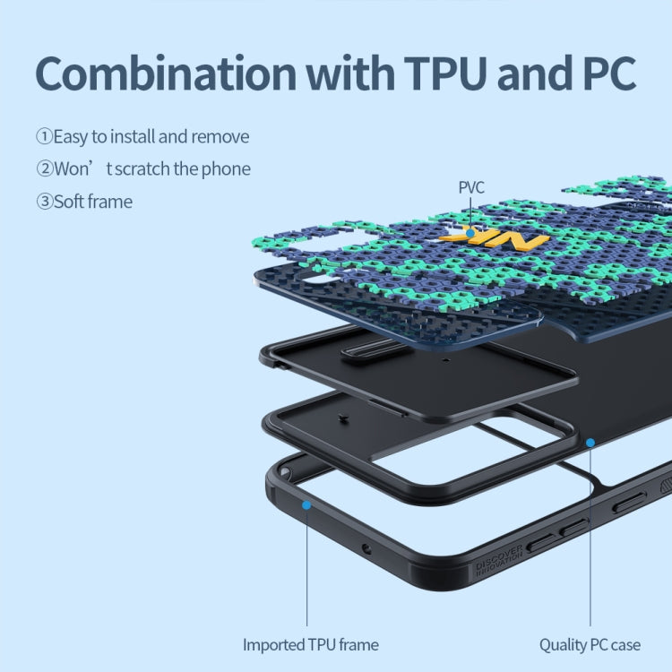 For Samsung Galaxy S23 5G NILLKIN 3D Lens Sliding Camera Phone Case - Galaxy S23 5G Cases by NILLKIN | Online Shopping South Africa | PMC TechLife | Buy Now Pay Later Mobicred
