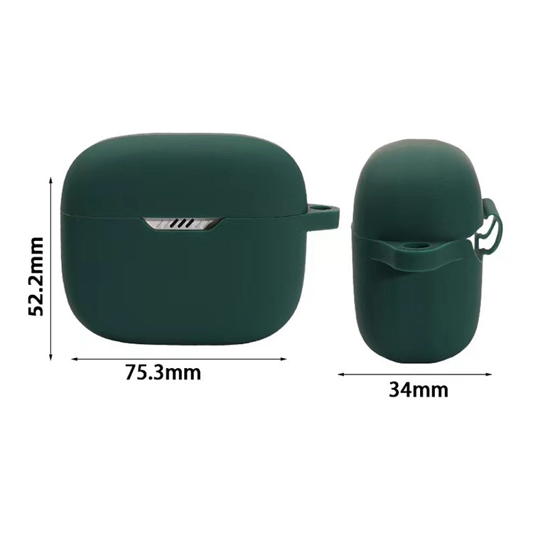 For JBL T230NC TWS Wireless Earphone Silicone Protective Case(Matcha Green) - JBL Earphone Case by PMC Jewellery | Online Shopping South Africa | PMC Jewellery