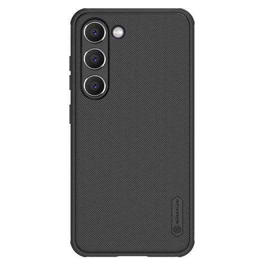 For Samsung Galaxy S23+ 5G NILLKIN Super Frosted Shield Pro PC + TPU Phone Case(Black) - Galaxy S23+ 5G Cases by NILLKIN | Online Shopping South Africa | PMC Jewellery