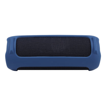 For JBL Flip 6 Bluetooth Speaker Portable Silicone Case with Shoulder Strap(Blue) - Protective Case by PMC Jewellery | Online Shopping South Africa | PMC Jewellery