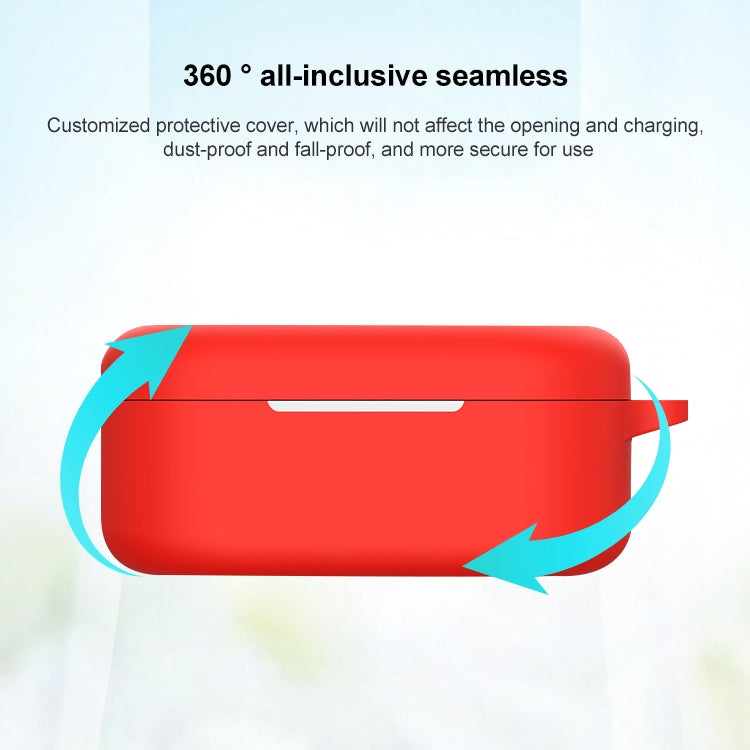 For OnePlus Buds Ace Bluetooth Earphone Silicone Protective Case(Red) - Other Earphone Case by PMC Jewellery | Online Shopping South Africa | PMC Jewellery