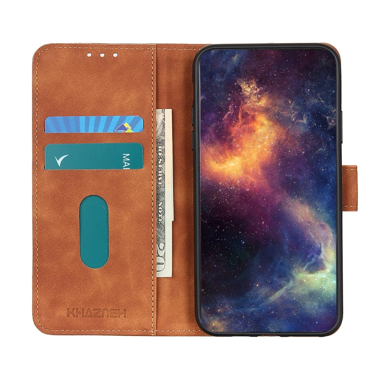 For Honor X9A 5G / Magic5 Lite 5G KHAZNEH Retro Texture Flip Leather Phone Case(Brown) - free shipping - PMC TechLife - Order now!