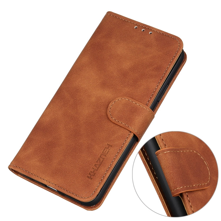 For Honor X9A 5G / Magic5 Lite 5G KHAZNEH Retro Texture Flip Leather Phone Case(Brown) - free shipping - PMC TechLife - Order now!