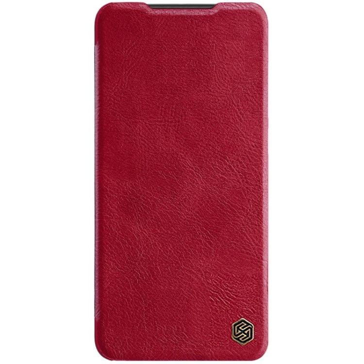 For Samsung Galaxy A14 5G NILLKIN QIN Series Crazy Horse Texture Leather Case(Red) - Galaxy Phone Cases by NILLKIN | Online Shopping South Africa | PMC Jewellery