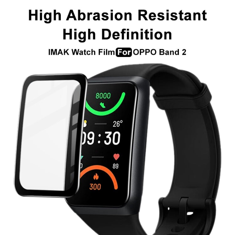 For OPPO Band 2 imak Plexiglass HD Watch Protective Film -  by imak | Online Shopping South Africa | PMC TechLife | Buy Now Pay Later Mobicred