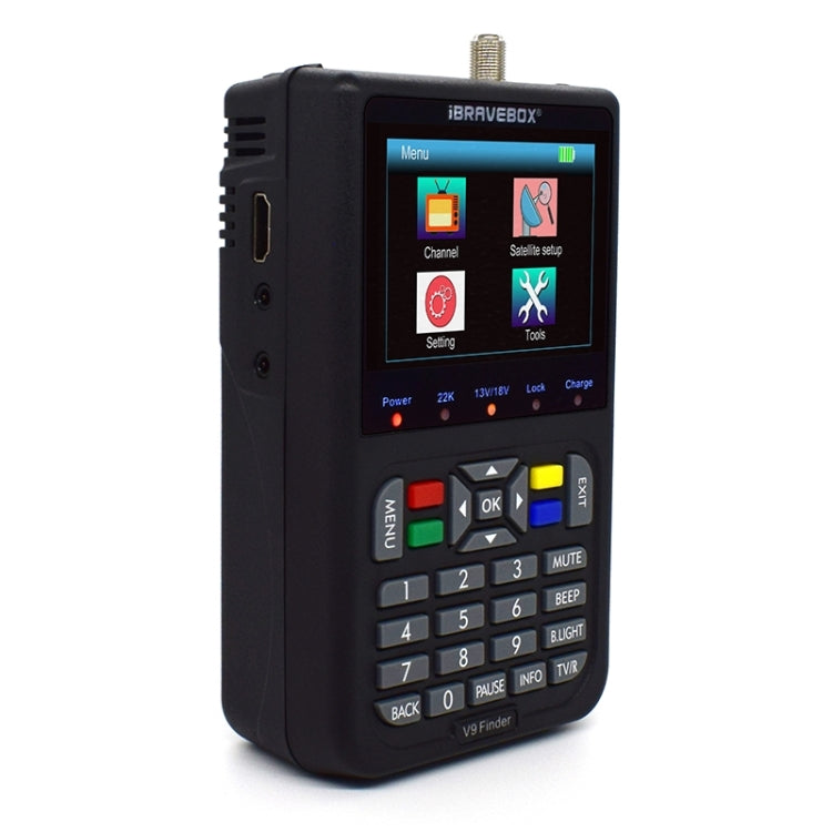 iBRAVEBOX V9 Finder Digital Satellite Signal Finder Meter, Plug Type:AU Plug(Black) - free shipping - PMC TechLife - Order now!