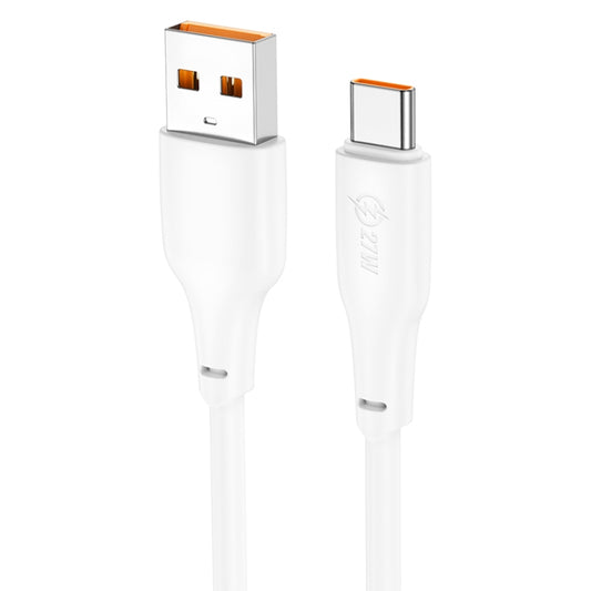 hoco X93 27W USB to USB-C/Type-C Data Cable, Length:1m(White) - USB-C & Type-C Cable by hoco | Online Shopping South Africa | PMC Jewellery