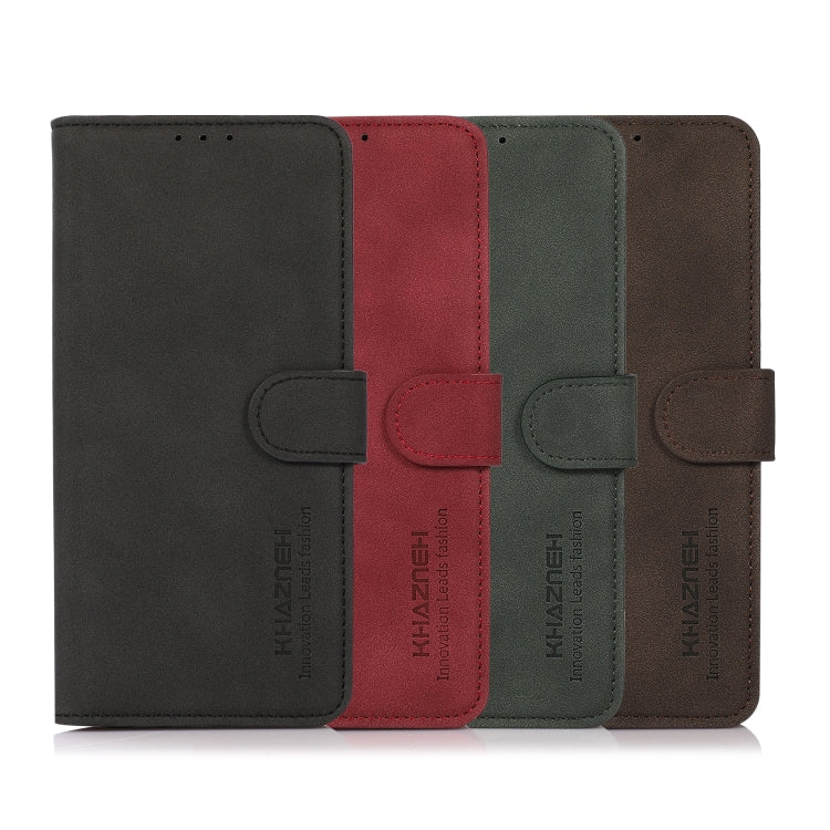 For Xiaomi 13 Lite / Civi 2 KHAZNEH Matte Texture Leather Phone Case(Black) - free shipping - PMC TechLife - Order now!