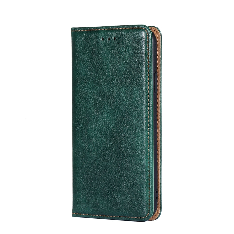 For Honor X8A Gloss Oil Solid Color Magnetic Leather Phone Case(Green) - free shipping - PMC TechLife - Order now!
