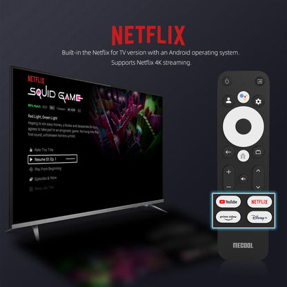 MECOOL KM7 Plus Android 10.0 Smart TV Set Top Box, Amlogic S905Y4 Quad Core, 2GB+16GB, Plug Type:AU Plug - Amlogic S905 by MECOOL | Online Shopping South Africa | PMC Jewellery