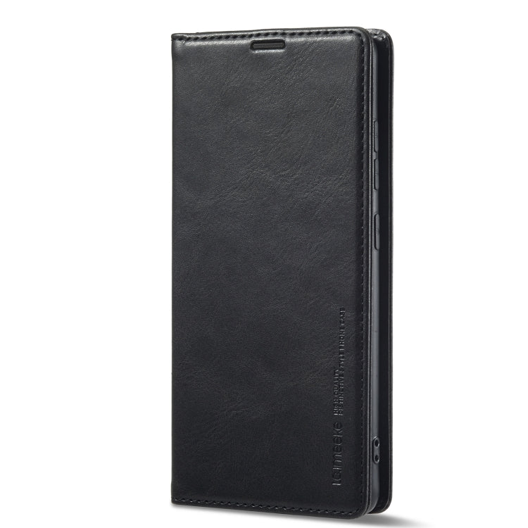 For Samsung Galaxy A14 4G/5G LC.IMEEKE RFID Anti-theft Leather Phone Case(Black) - free shipping - PMC TechLife - Order now!