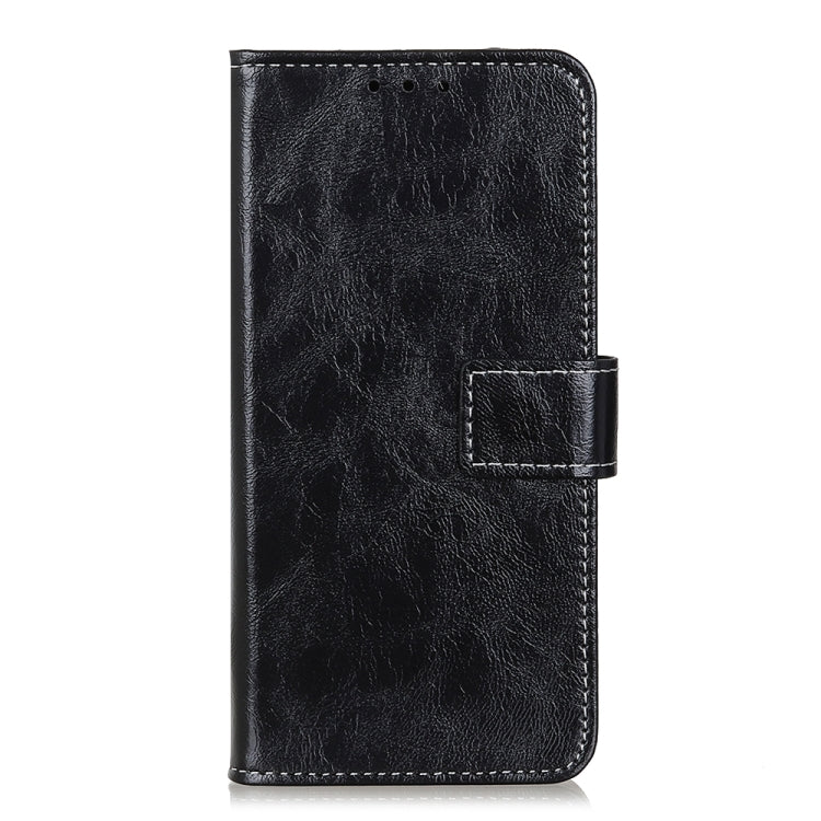 For Xiaomi Redmi Note 12 4G Global Retro Crazy Horse Texture Horizontal Flip Leather Phone Case(Black) - free shipping - PMC TechLife - Order now!