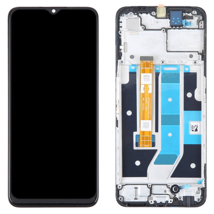 OEM LCD Screen For OPPO A58 / A78 Digitizer Full Assembly With Frame - free shipping - PMC TechLife - Order now!