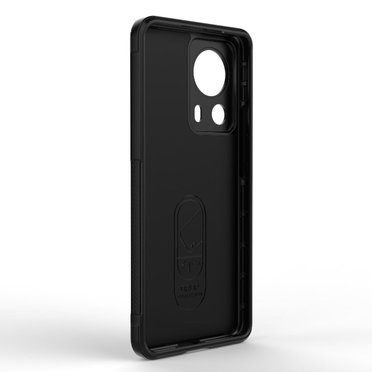For Xiaomi 13 Lite Magic Shield TPU + Flannel Phone Case(Dark Blue) - free shipping - PMC TechLife - Order now!