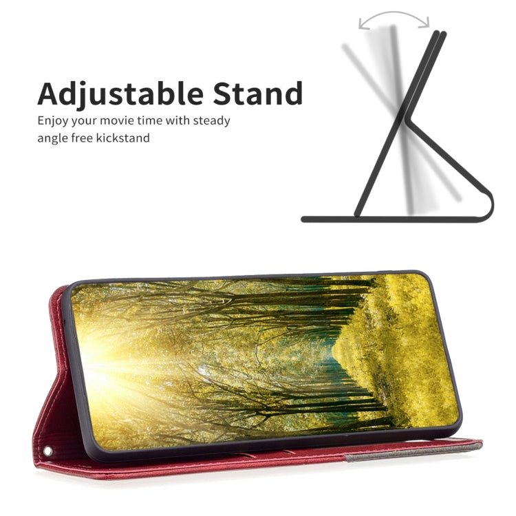 For Nokia G22 Prismatic Invisible Magnetic Leather Phone Case(Red) - free shipping - PMC TechLife - Order now!