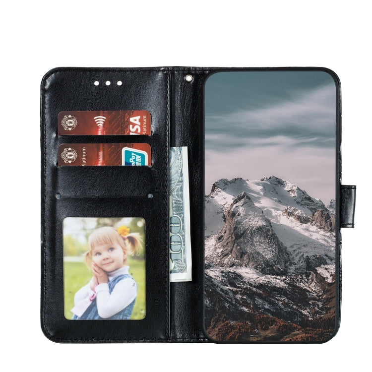 For Xiaomi Redmi Note 12 Pro 5G Global Sun Mandala Embossing Pattern Phone Leather Case(Black) - free shipping - PMC TechLife - Order now!