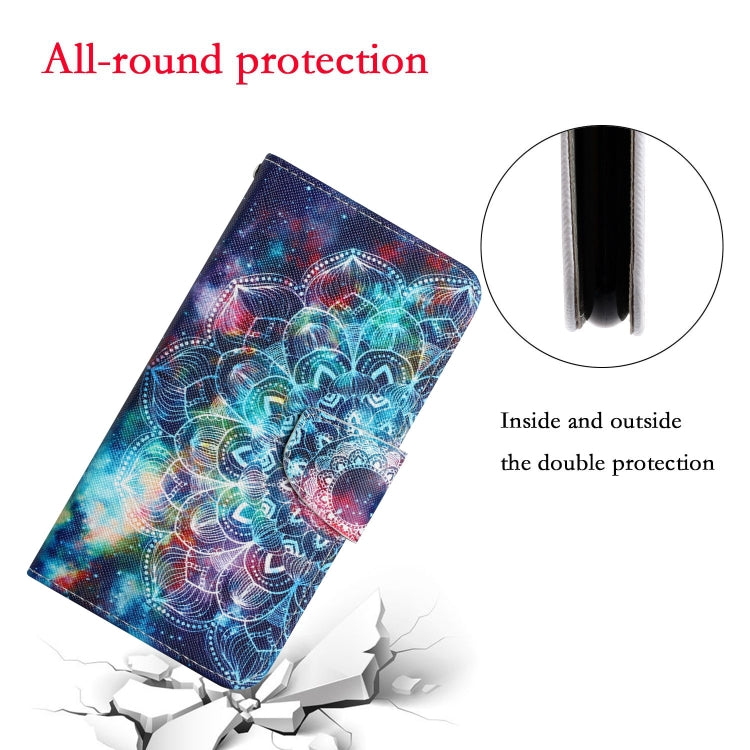 For Xiaomi Redmi 12C Colored Drawing Pattern Flip Leather Phone Case(Star Mandala) - free shipping - PMC TechLife - Order now!