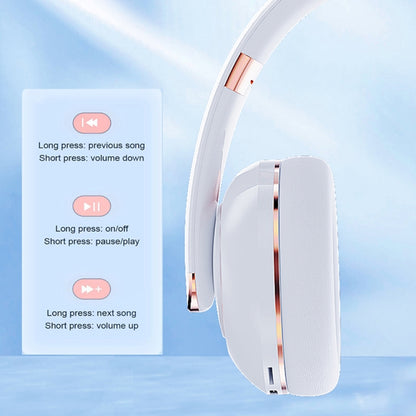 KE22 Folded Noise Reduction Wireless Bluetooth Headphones(Orange) - Headset & Headphone by PMC Jewellery | Online Shopping South Africa | PMC Jewellery