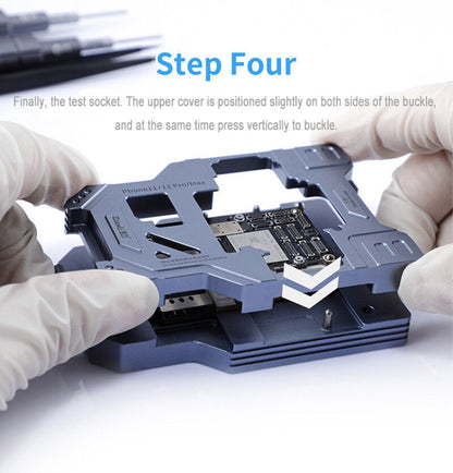 Qianli iSocket Motherboard Layered Test Fixture For iPhone 11 Series - Repair Fixture by QIANLI | Online Shopping South Africa | PMC Jewellery