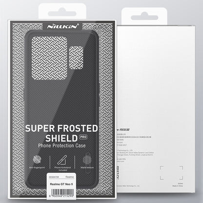 For Realme GT Neo 5 NILLKIN Frosted Shield Pro PC + TPU Phone Case(Black) - Realme Cases by NILLKIN | Online Shopping South Africa | PMC Jewellery