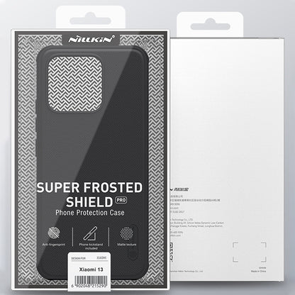 For Xiaomi 13 NILLKIN Frosted Shield Pro Magnetic Magsafe Phone Case(Black) - 13 Cases by NILLKIN | Online Shopping South Africa | PMC Jewellery