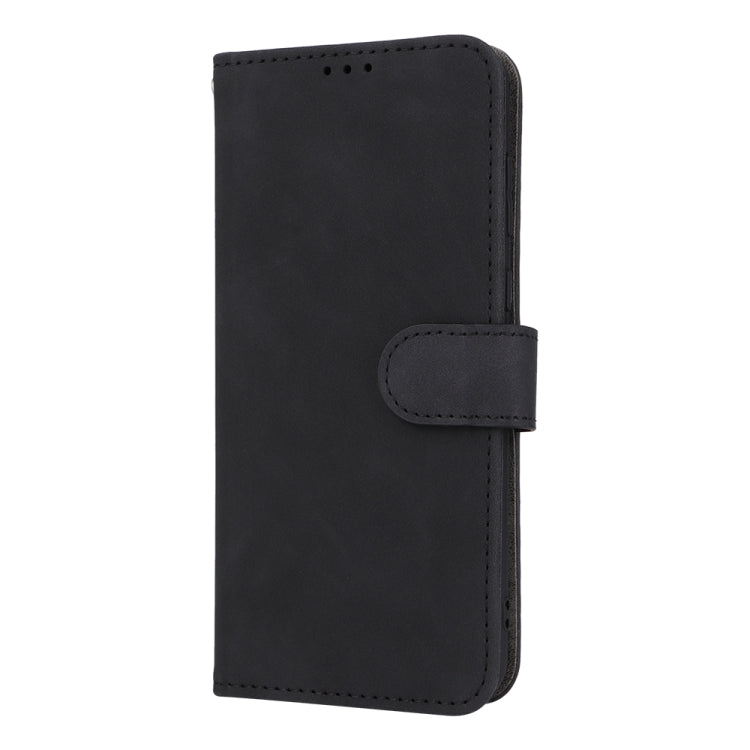 For Huawei P60 / P60 Pro Skin Feel Magnetic Flip Leather Phone Case(Black) - Huawei Cases by PMC Jewellery | Online Shopping South Africa | PMC Jewellery