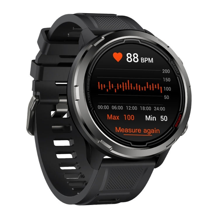 Zeblaze Stratos 2 Lite 1.32 inch IPS Screen 5 ATM Waterproof GPS Smart Watch, Support Heart Rate Monitoring / Sports Mode(Black) - free shipping - PMC TechLife - Order now!