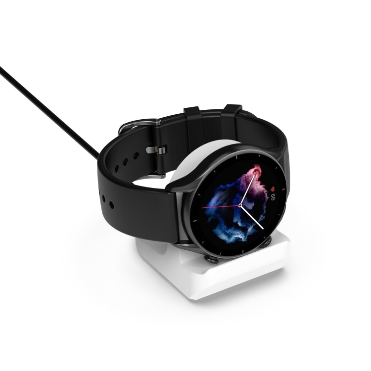 For Amazfit GTR Mini Smart Watch Silicone Charging Bracket(White) -  by PMC TechLife | Online Shopping South Africa | PMC TechLife