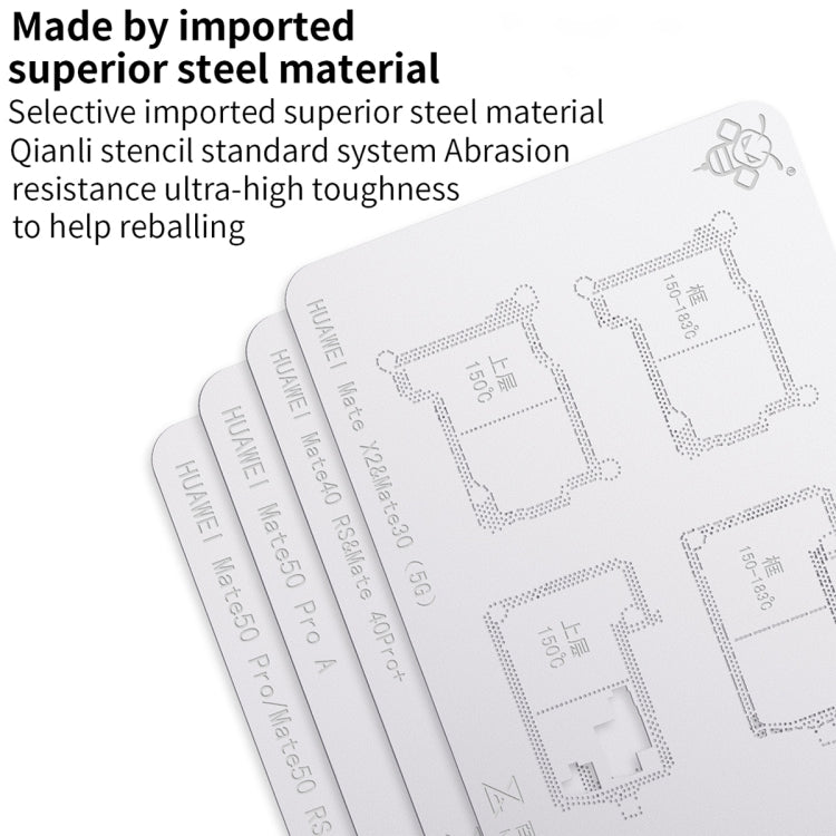 For Huawei Nova 6 5G / Honor V30 Qianli Mega-idea Multi-functional Middle Frame Positioning BGA Reballing Platform - free shipping - PMC TechLife - Order now!