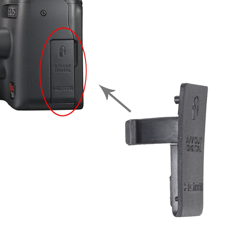 For Canon EOS 500D OEM USB Cover Cap - USB Cover Cap by PMC TechLife | Online Shopping South Africa | PMC TechLife
