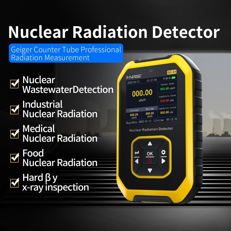 Fnirsi GC01 Home Lndustrial Marble Radioactive X / Y Ray Nuclear Radiation Detector Geiger Counter(Blue) - free shipping - PMC TechLife - Order now!