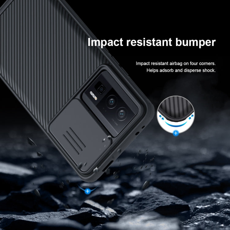 For Xiaomi Redmi K60  / K60 Pro NILLKIN CamShield Pro PC Phone Case(Black) - Redmi K60 Pro Cases by NILLKIN | Online Shopping South Africa | PMC TechLife