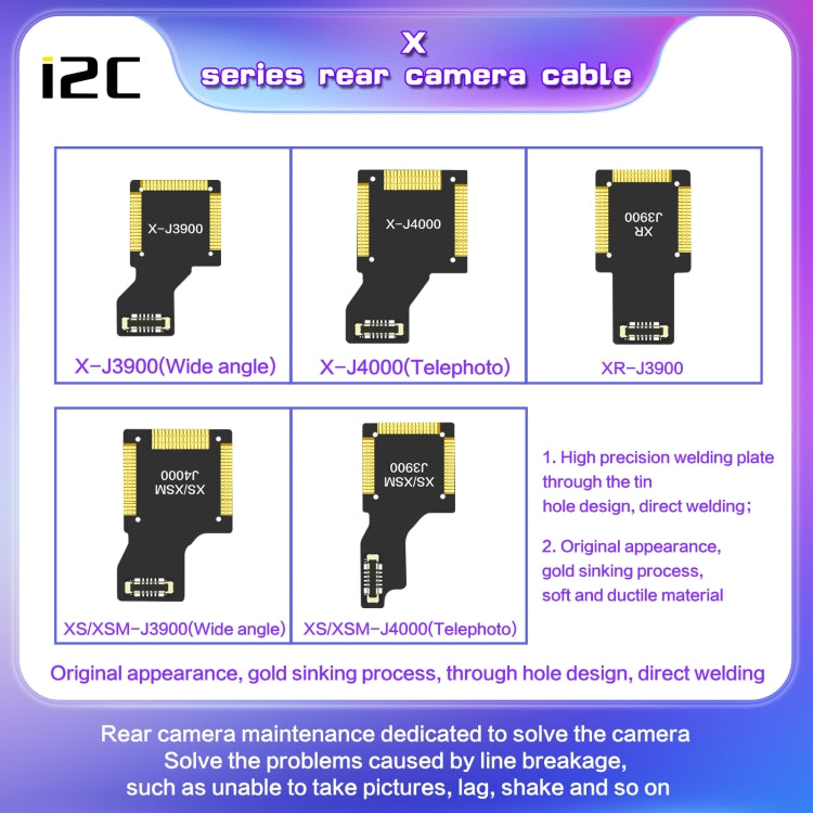 For iPhone 11 J7400 i2C Back Facing Ultra Wide Camera Cable - Flex Cable by PMC TechLife | Online Shopping South Africa | PMC TechLife