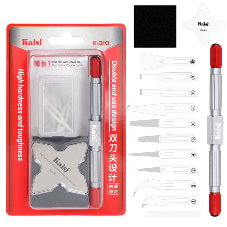 Kaisi K-310 Double Headed Crowbar High Toughness Blade Set - Tool Kits by Kaisi | Online Shopping South Africa | PMC TechLife | Buy Now Pay Later Mobicred