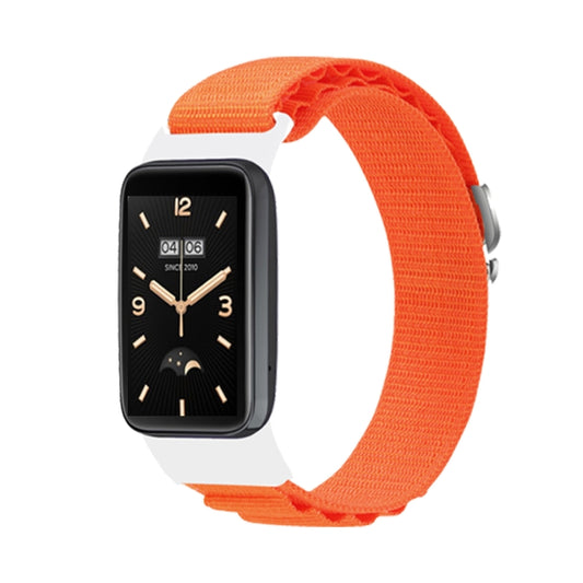 For Xiaomi Mi Band 7 Pro Loop Nylon Watch Band(Orange) - Smart Wear by PMC Jewellery | Online Shopping South Africa | PMC Jewellery