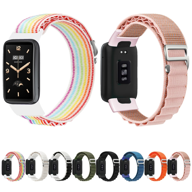 For Xiaomi Mi Band 7 Pro Loop Nylon Watch Band(Colorful) - Smart Wear by PMC TechLife | Online Shopping South Africa | PMC TechLife