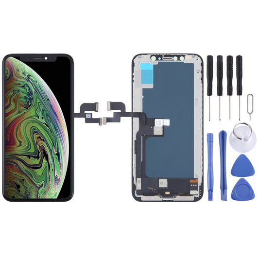 Soft OLED LCD Screen For iPhone XS with Digitizer Full Assembly - LCD Related Parts by PMC Jewellery | Online Shopping South Africa | PMC Jewellery