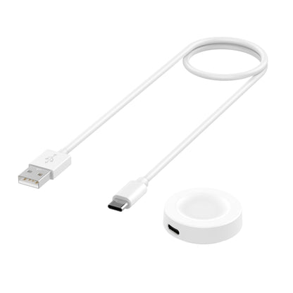 For Huawei Watch Ultimate Smart Watch Magnetic Charging Cable, Length: 1m, Style:Split Version(White) -  by PMC Jewellery | Online Shopping South Africa | PMC Jewellery