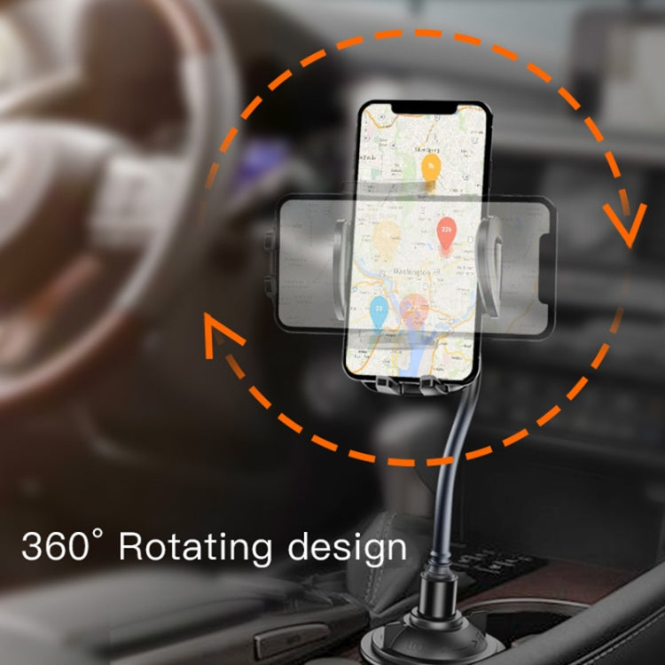 Yesido C112 Universal Car Water Cup Holder Telescopic Hose Phone Holder(Black) - free shipping - PMC TechLife - Order now!