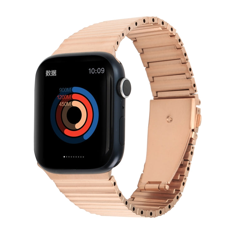 Ocean Metal Replacement Watch Band For Apple Watch 7 41mm(Rose Gold) -  by PMC TechLife | Online Shopping South Africa | PMC TechLife