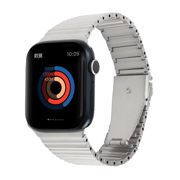 Ocean Metal Replacement Watch Band For Apple Watch 7 45mm(Silver) -  by PMC TechLife | Online Shopping South Africa | PMC TechLife