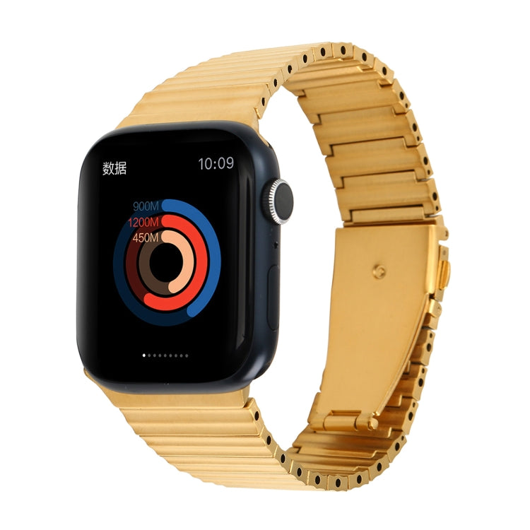 Ocean Metal Replacement Watch Band For Apple Watch 5 44mm(Gold) -  by PMC TechLife | Online Shopping South Africa | PMC TechLife