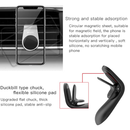 Yesido C64 Car Air Vent Strong Magnetic Phone Holder(Black) - Car Holders by Yesido | Online Shopping South Africa | PMC Jewellery