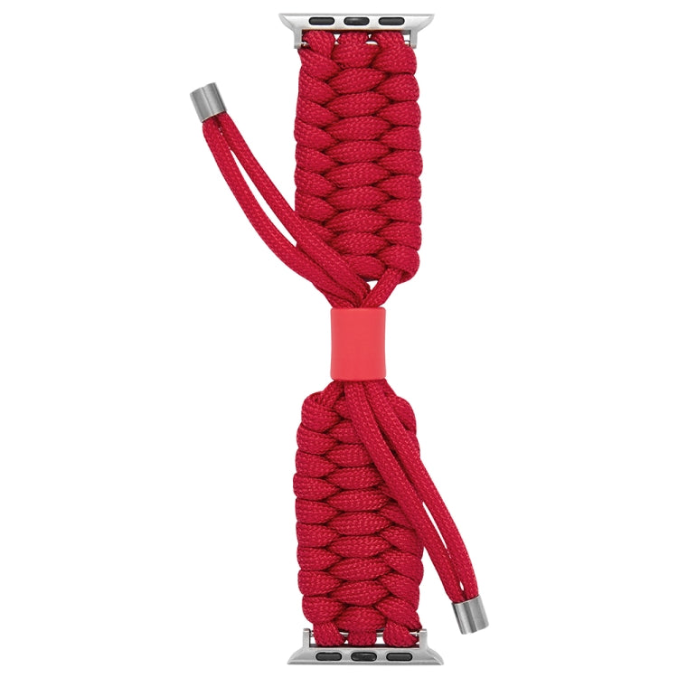 Stretch Plain Silicone Bean Watch Band For Apple Watch SE 40mm(Red) -  by PMC TechLife | Online Shopping South Africa | PMC TechLife