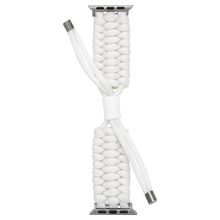 Stretch Plain Silicone Bean Watch Band For Apple Watch 5 44mm(White) -  by PMC TechLife | Online Shopping South Africa | PMC TechLife