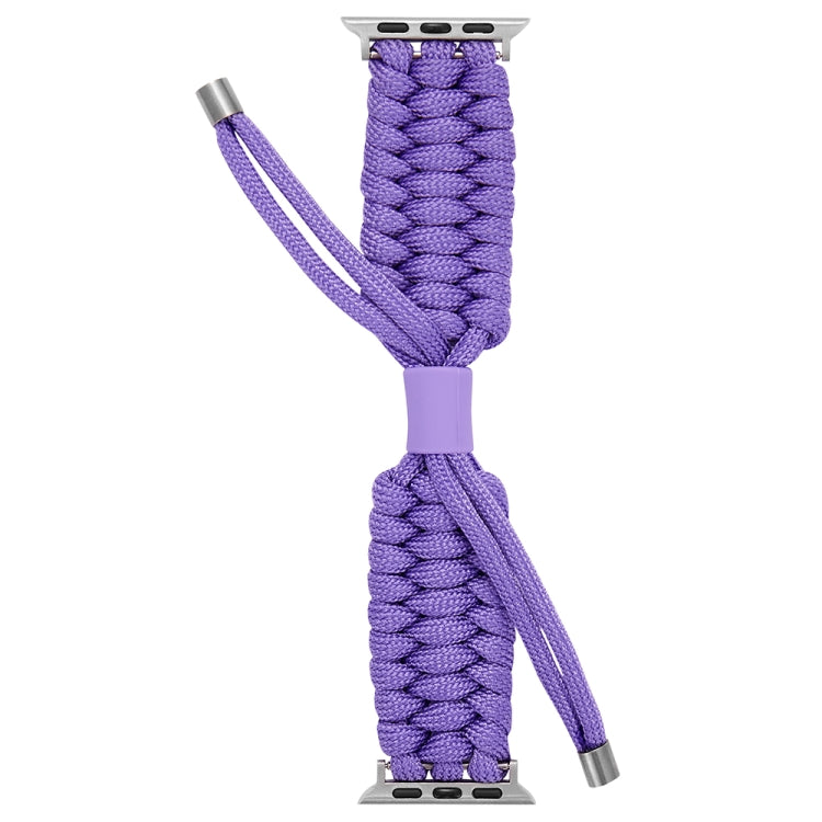 Stretch Plain Silicone Bean Watch Band For Apple Watch 38mm(Light Purple) -  by PMC TechLife | Online Shopping South Africa | PMC TechLife