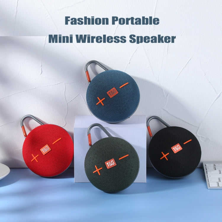 T&G TG648 TWS Outdoor Mini Portable Wireless Bluetooth Speaker with LED Light(Dark Green) - Mini Speaker by T&G | Online Shopping South Africa | PMC TechLife