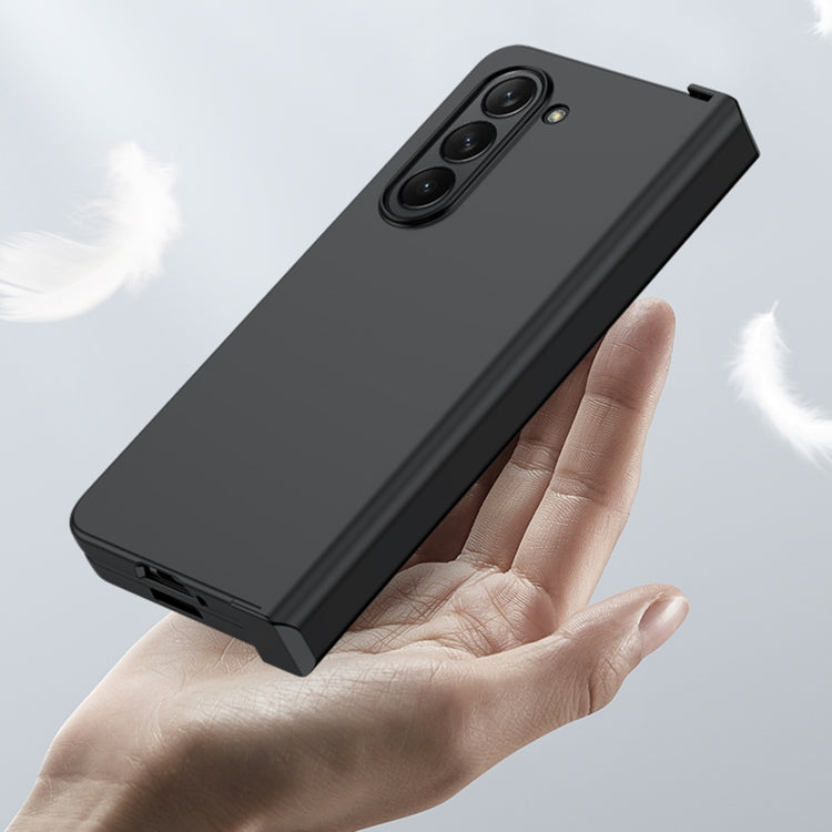 For Samsung Galaxy Z Fold5 Skin Feel PC Phone Case with Hinge(Sky Blue) - free shipping - PMC TechLife - Order now!