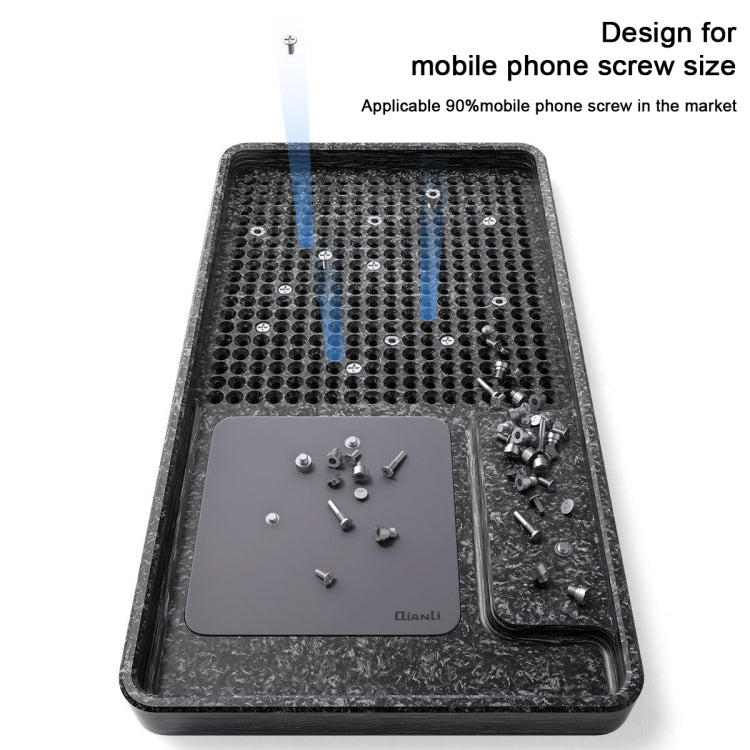 Qianli Magnetic Design Mobile Phone Screw Special Storage Tray - Working Mat by QIANLI | Online Shopping South Africa | PMC Jewellery