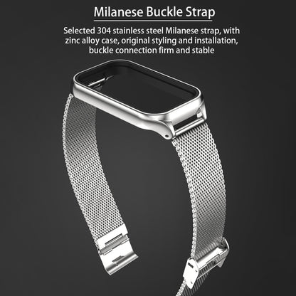 For Redmi Band 2 Mijobs Metal Shell + Milan Buckle Metal Watch Band(Gold) -  by MIJOBS | Online Shopping South Africa | PMC Jewellery